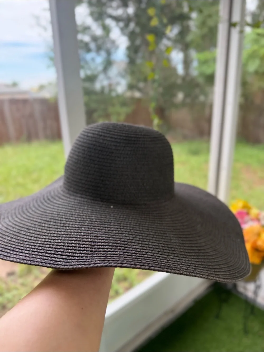 Amazon Essentials Wide Brim Sun Hat - Black